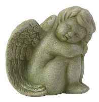 Angel with Cherub Statuary