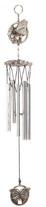 Butterflies and Flowers Wind Chime