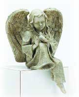 Angel with Bird Statuary