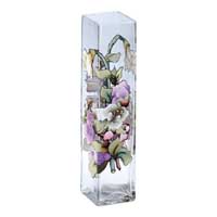 Victorian Flowers Bud Vase